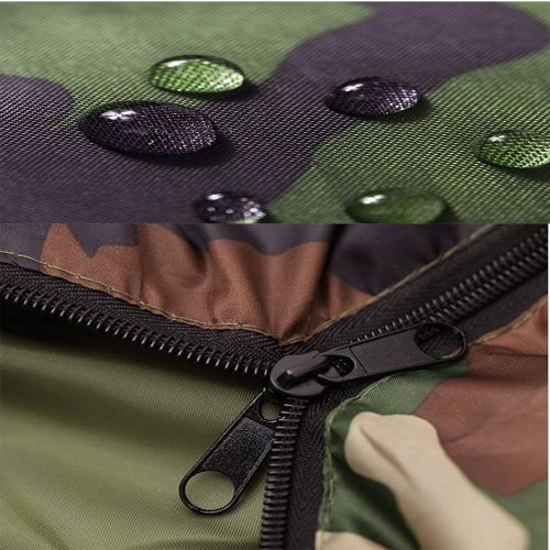  Gold Yuncon Sleeping Bag,Camouflage Waterproof Cover Military Modular Sleep System for Camping Backpacking Hiking