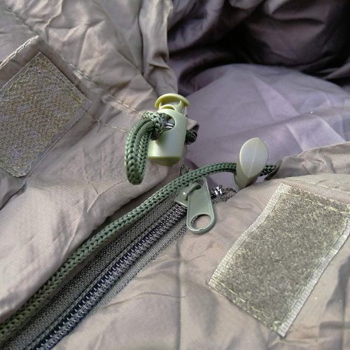  Gold M-Tac Sleeping Bag Portable with Compression Sack for Camping