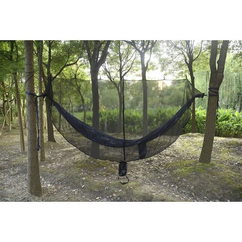  Gold Armour Hammock Bug Net, Mosquito Net Bugs - Premium Mesh Netting, Guardian of No See Um and Insects - Perfect Equipment Gear Accessories for Your Double Hammocks and Single Ha