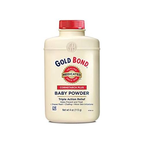  [아마존베스트]Gold Bond Cornstarch Plus Baby Powder, 4 Ounces