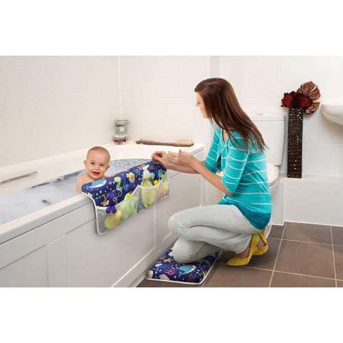  [아마존베스트]Gold Coast Baby Bath Kneeler and Elbow Rest Pad Combo | Extra Foam Cushion for Elbow and Knee Support | 4...