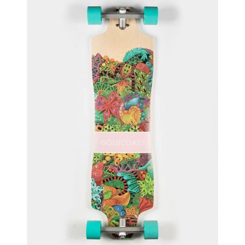  GOLDCOAST Namaste 36 Drop Through Longboard Skateboard