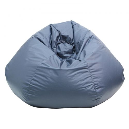  Gold Medal Extra Small 84 Blue Faux Leather Bean Bag
