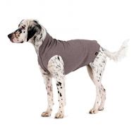 Gold Paw Stretch Fleece Dog Coat - Charcoal Grey Size 20