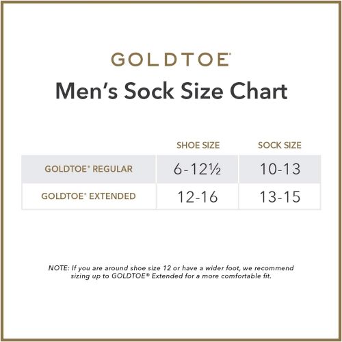  Gold Toe Mens 656p Cotton Quarter Athletic Socks, 6 Pack
