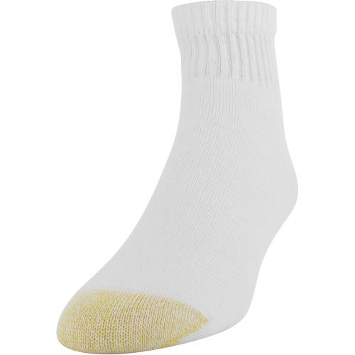  Gold Toe Mens 656p Cotton Quarter Athletic Socks, 6 Pack