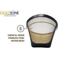 GOLDTONE Reusable No.4 Cone Style KRUPS Reusable Coffee Filter Replaces Your F0494210 Permanent Coffee Filter for KRUPS Machines and Brewers (1 Pack Coffee Filter)