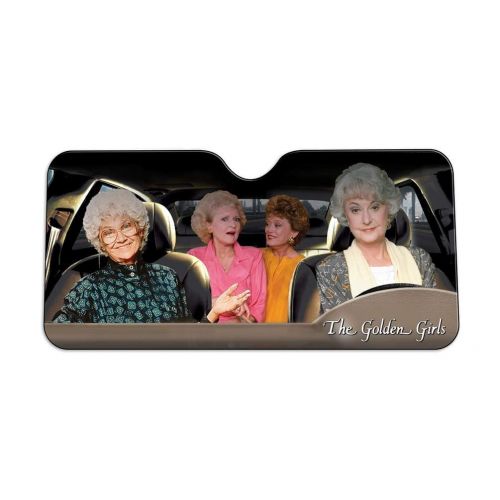  Golden Girls Windshield Sun Shade Visor - Pop Culture Novelty Car Accessory