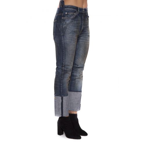  Golden Goose Asymmetric waist jeans