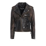 Golden Goose Pearl putto leather jacket