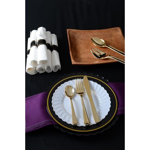  Golden Secrets Cutlery Combo Pack, Gold