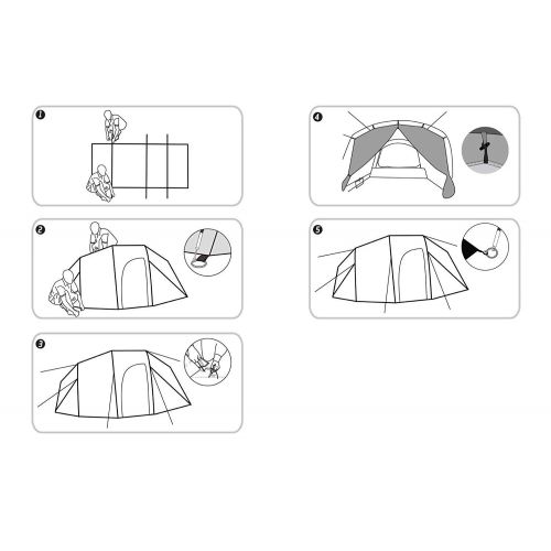  Golden Shark Next 3 PopUp Ultralight Tent Four Season For Three Person Waterproof Family Backpacking Instant Quick Setup Tents for Camping and Hiking