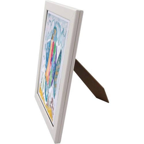  [아마존베스트]Golden State Art 8.5x11 White Art Frames - Set of 2 - Wall and Tabletop Display - Front Opening for Easy Showcase - Great for Kids Drawings and Artworks, Children Art Projects, Schoolwork - Home or