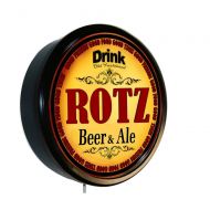 Goldenoldiesclocks ROTZ Beer and Ale Cerveza Lighted Wall Sign