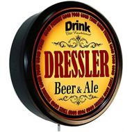 Goldenoldiesclocks Dressler Beer and Ale Cerveza Lighted Wall Sign