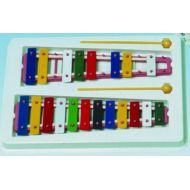 [아마존베스트]Goldon (Metallo.- u. Xylophon) Metallophone 20Coloured Bars