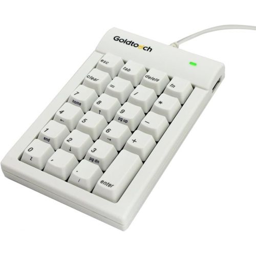  Goldtouch GTC-MACW Numeric Keypad (White) USB Mac