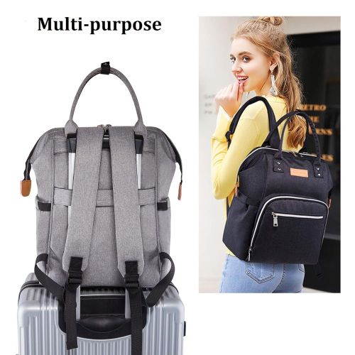  Goldwheat Diaper Bag Backpack Multifunction Travel Back Pack Stylish Maternity Baby Nappy Changing...