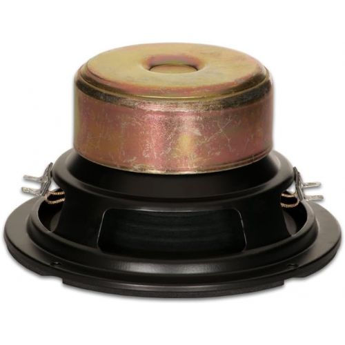  Goldwood Sound, Inc. Goldwood Sound Dual Voice Coil 6.5 Replacement Speaker Woofer Black (GW-406D)