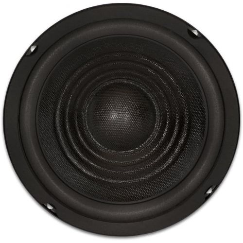  Goldwood Sound, Inc. Goldwood Sound Dual Voice Coil 6.5 Replacement Speaker Woofer Black (GW-406D)