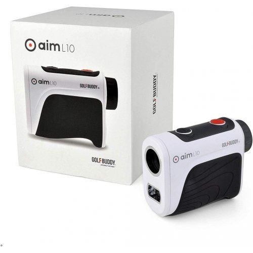  GolfBuddy AIM-L10 Aim L10 Ergonomic Golf Accuracy Distance Laser Rangefinder