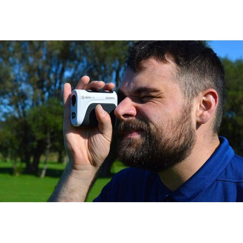  GolfBuddy AIM-L10 Aim L10 Ergonomic Golf Accuracy Distance Laser Rangefinder