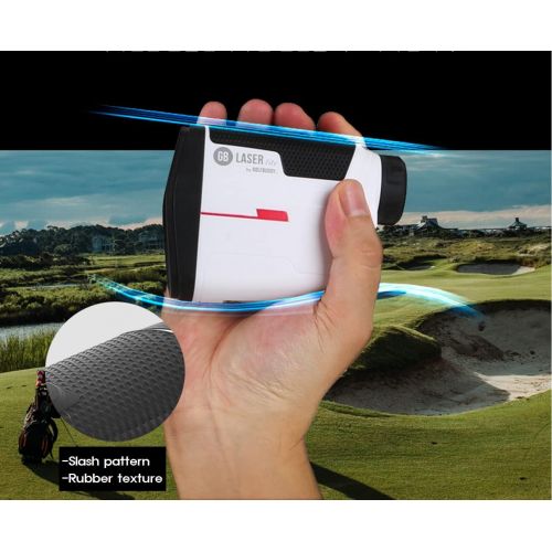  Golf Buddy Laser Lite Rangefinder with Magnetic Case, Compensated Slope, Golf Distance Range Finder, Fast, Clear & Accurate Measurement with Vibration Alert, 3 Targeting Mode, 6X M