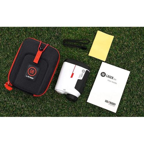  Golf Buddy Laser Lite Rangefinder with Magnetic Case, Compensated Slope, Golf Distance Range Finder, Fast, Clear & Accurate Measurement with Vibration Alert, 3 Targeting Mode, 6X M