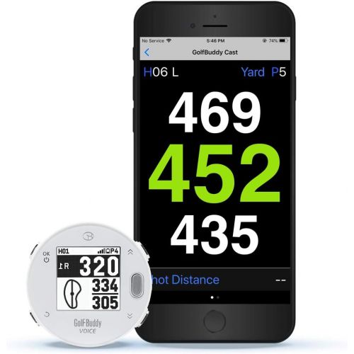  [아마존베스트]Golf Buddy Voicex Easy-to-Use Smart Talking Golf GPS