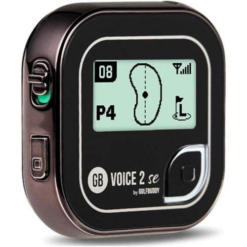  Golf Buddy Voice 2 Talking GPS Rangefinder, Long Lasting Battery Golf Distance Range Finder, Easy-to-use Golf Navigation for Hat