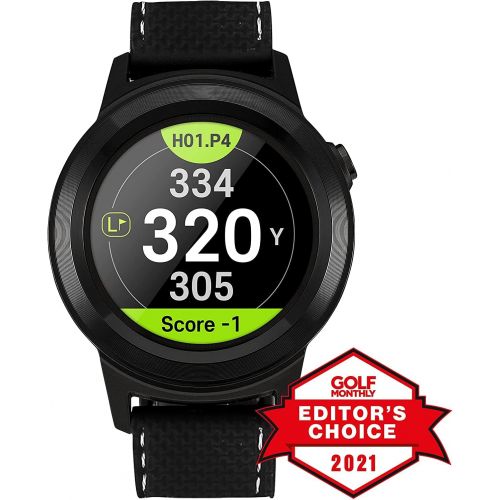  Golf Buddy Aim W11 Golf GPS Watch, Premium Full Color Touchscreen, Preloaded with 40,000 Worldwide Courses, Easy-to-use Golf Watches