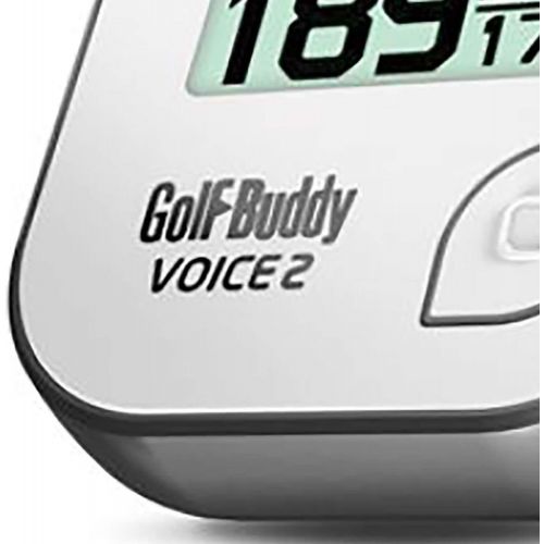  Golf Buddy Voice 2 Talking GPS Range Finder Rechargeable Watch Clip-On, Grey (3 Pack)