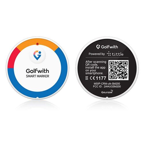  Golf Buddy Talking GPS Range Finder, Gray + Golfwith Connected Tracker