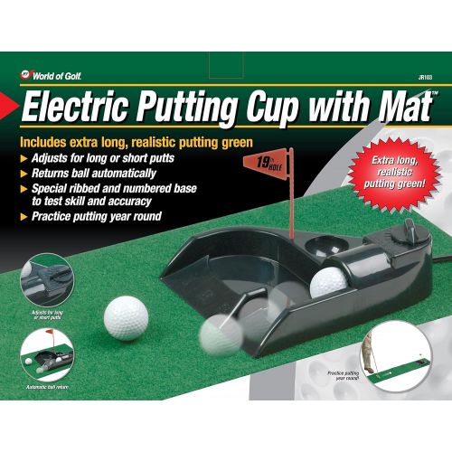  Golf Gifts & Gallery Electric Putting Partner with 9-foot Foam Green