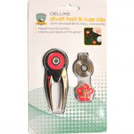 Golf Gifts & Gallery Deluxe Divot Tool & Cap Clip