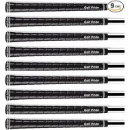 Set of 9 - Golf Pride Tour Wrap 2G (Black Jumbo (60 Round))