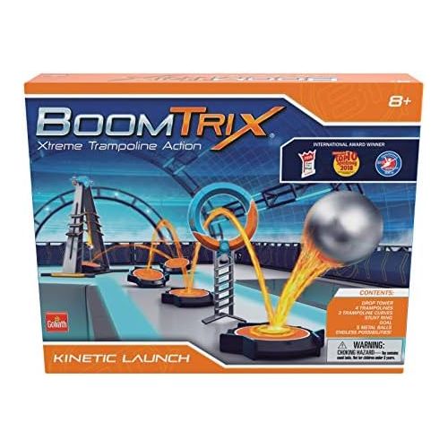  Goliath Boomtrix Kinetic Launch Kinetic Metal Ball Chain Reaction Stunt Kit - Fun - Educational - STEM