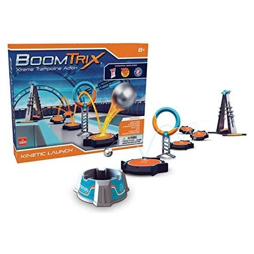  Goliath Boomtrix Kinetic Launch Kinetic Metal Ball Chain Reaction Stunt Kit - Fun - Educational - STEM