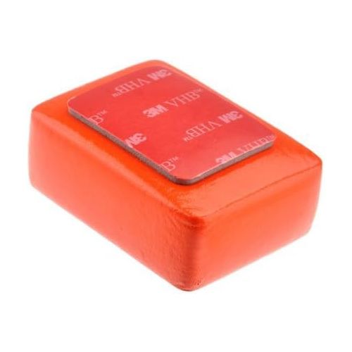  Goliton Floaty Float Box Sponge with 3M Adhesive Anti Sink Compatible for GoPro HD Hero 1 / Hero 2 / Hero 3 / Hero 3+/Hero4 /Hero5 /4 Session/5 Session XiaoYI Xiaomi- Red