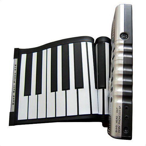  Goliton 61 keys USB flexible roll up roll-up electronic piano keyboard