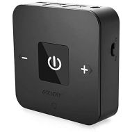 Golvery Bluetooth V5.0 Transmitter and Receiver, Wireless Optical TOSLINK and 3.5mm Aux Adapter, aptX Low Latency for TV Car Stereo Home Audio with SongVolume Control, Supports 25