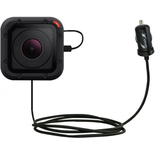  Mini 10W Car/Auto DC Charger Designed for The GoPro Hero Session with Gomadic Brand Power Sleep Technology - Designed to Last with TipExchange Technology
