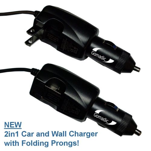  Unique Gomadic Car and Wall ACDC Charger designed for the JVC Everio GZ-HM670  HM690  Two Critical Functions, One Great Charger (includes Gomadic TipExchange)