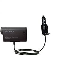 Intelligent Dual Purpose DC Vehicle and AC Home Wall Charger suitable for the Sony POV HDR-AS30V - Two critical functions, one unique charger - Uses Gomadic Brand TipExchange Techn