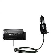 Intelligent Dual Purpose DC Vehicle and AC Home Wall Charger suitable for the Sony HDR-PJ440 / HDR-PJ670 - Two critical functions, one unique charger - Uses Gomadic Brand TipExchan
