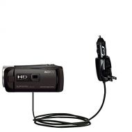 Intelligent Dual Purpose DC Vehicle and AC Home Wall Charger suitable for the Sony HDR-PJ240 - Two critical functions, one unique charger - Uses Gomadic Brand TipExchange Technolog