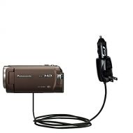 Intelligent Dual Purpose DC Vehicle and AC Home Wall Charger suitable for the Panasonic HC-W580 - Two critical functions, one unique charger - Uses Gomadic Brand TipExchange Techno
