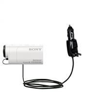 Intelligent Dual Purpose DC Vehicle and AC Home Wall Charger suitable for the Sony HDR-AZ1  AZ1 - Two critical functions, one unique charger - Uses Gomadic Brand TipExchange Techn