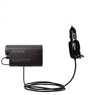 Intelligent Dual Purpose DC Vehicle and AC Home Wall Charger suitable for the Sony HDR-AS20  AS20 - Two critical functions, one unique charger - Uses Gomadic Brand TipExchange Tec