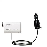 Unique Gomadic Car and Wall ACDC Charger designed for the Sony Action Cam FDR-X3000  Two Critical Functions, One Great Charger (includes Gomadic TipExchange)
